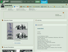 Tablet Screenshot of anancient.deviantart.com