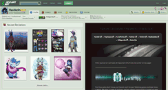 Desktop Screenshot of hawkein.deviantart.com