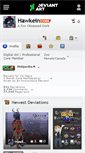 Mobile Screenshot of hawkein.deviantart.com