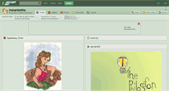 Desktop Screenshot of maranianthe.deviantart.com