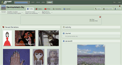 Desktop Screenshot of dawnsummers-sky.deviantart.com