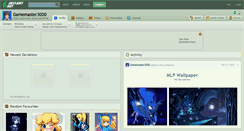Desktop Screenshot of gamemaster3000.deviantart.com