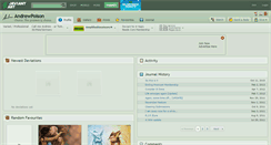 Desktop Screenshot of andrewpoison.deviantart.com