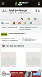 Mobile Screenshot of andrewpoison.deviantart.com