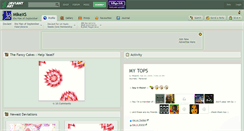 Desktop Screenshot of mikexs.deviantart.com