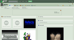 Desktop Screenshot of ghoms.deviantart.com