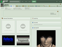 Tablet Screenshot of ghoms.deviantart.com