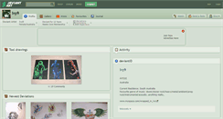 Desktop Screenshot of ivy9.deviantart.com
