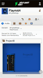 Mobile Screenshot of flayman.deviantart.com