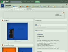 Tablet Screenshot of flayman.deviantart.com