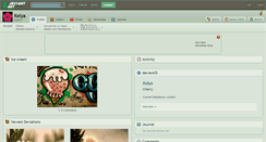 Desktop Screenshot of kelya.deviantart.com