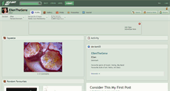 Desktop Screenshot of ellenthegene.deviantart.com