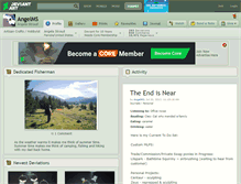 Tablet Screenshot of angelms.deviantart.com