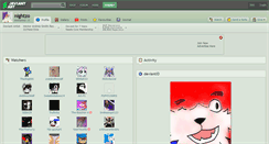 Desktop Screenshot of nightzo.deviantart.com