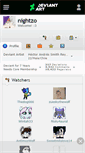 Mobile Screenshot of nightzo.deviantart.com