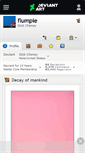 Mobile Screenshot of flumpie.deviantart.com