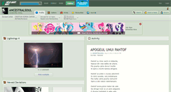 Desktop Screenshot of ancestralsoul.deviantart.com