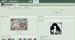 Desktop Screenshot of doctor-surgeon.deviantart.com