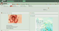 Desktop Screenshot of antibeat.deviantart.com