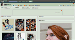 Desktop Screenshot of k-a-m-a-r-i-a.deviantart.com