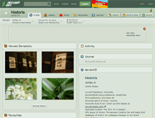 Tablet Screenshot of hisstoria.deviantart.com