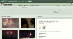 Desktop Screenshot of katharineford.deviantart.com
