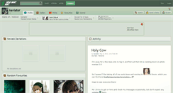Desktop Screenshot of kaviator.deviantart.com