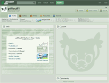 Tablet Screenshot of griffsnuff.deviantart.com