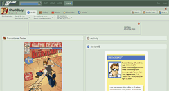 Desktop Screenshot of chuckdlay.deviantart.com