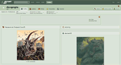 Desktop Screenshot of discogangsta.deviantart.com