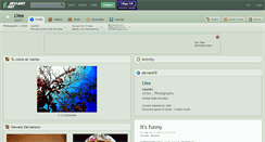 Desktop Screenshot of lvee.deviantart.com