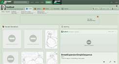 Desktop Screenshot of bustbust.deviantart.com