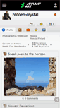 Mobile Screenshot of hidden-crystal.deviantart.com