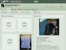 Tablet Screenshot of jimmymccullough.deviantart.com