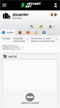 Mobile Screenshot of douanier.deviantart.com