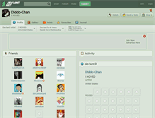 Tablet Screenshot of diddo-chan.deviantart.com