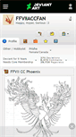 Mobile Screenshot of ffviiaccfan.deviantart.com