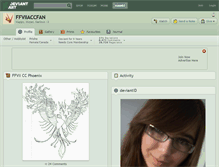 Tablet Screenshot of ffviiaccfan.deviantart.com
