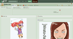 Desktop Screenshot of minato-chan.deviantart.com