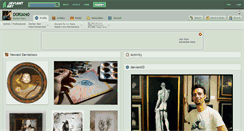 Desktop Screenshot of d0rian0.deviantart.com