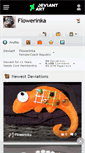 Mobile Screenshot of flowerinka.deviantart.com