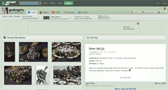Desktop Screenshot of goofeegrins.deviantart.com