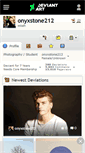 Mobile Screenshot of onyxstone212.deviantart.com