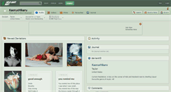 Desktop Screenshot of kaoruxhikaru.deviantart.com