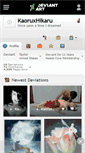 Mobile Screenshot of kaoruxhikaru.deviantart.com
