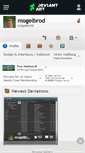 Mobile Screenshot of mogelbrod.deviantart.com