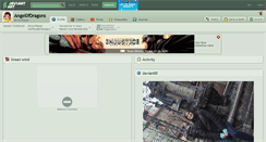 Desktop Screenshot of angel0fdragons.deviantart.com
