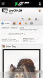 Mobile Screenshot of akacrash.deviantart.com