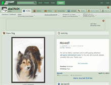Tablet Screenshot of akacrash.deviantart.com
