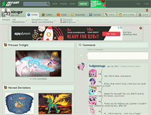Tablet Screenshot of alevgor.deviantart.com